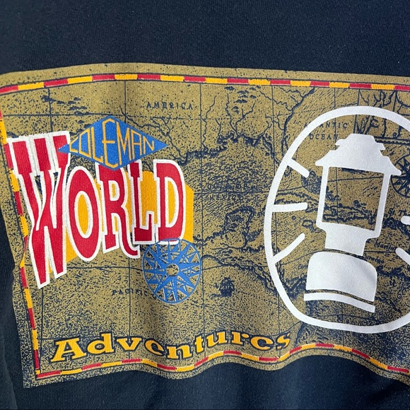 90s Vintage Coleman Adventures Crewneck Sweatshirt - Picture 5 of 7